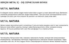 Metalik Dekoratif Boya