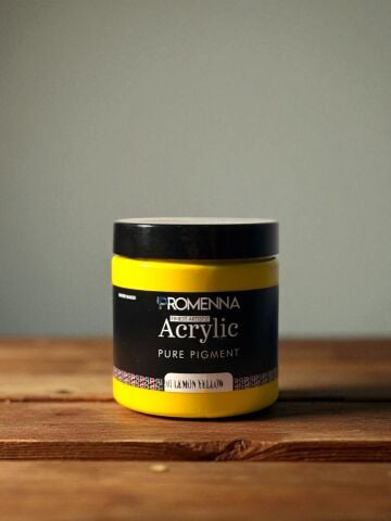 Lemon Yellow (Sarı) Akrilik Boya