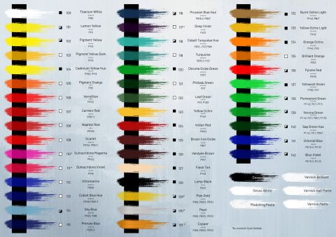 Pigment Yellow Akrilik Boya