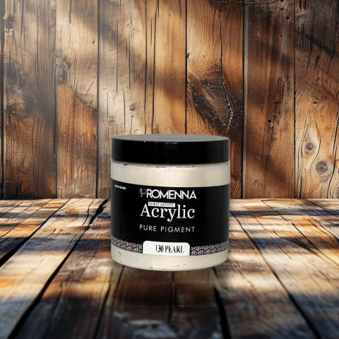 Pearl (Gümüş) Akrilik Boya